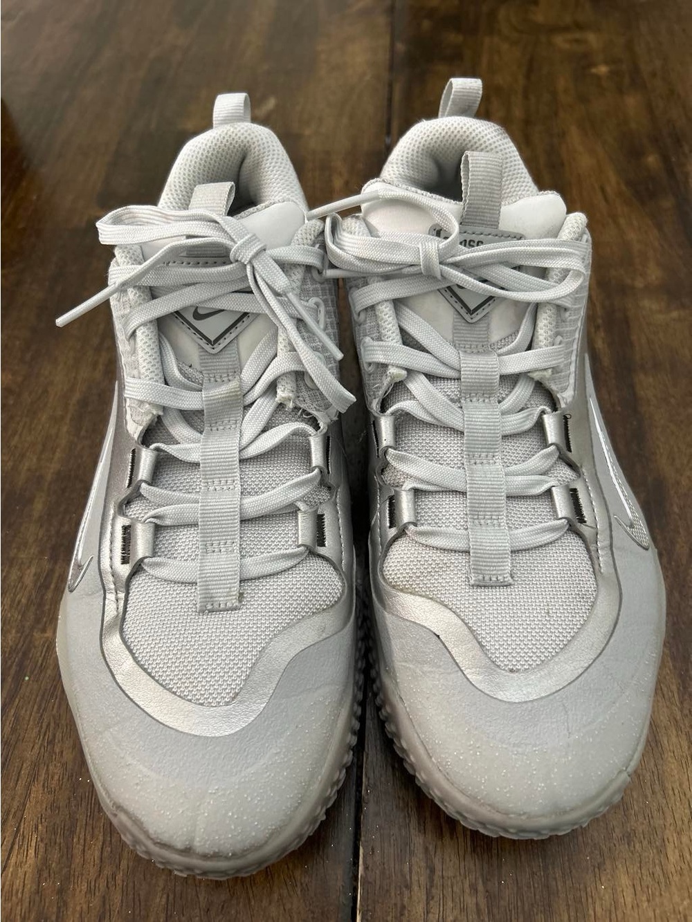 Nike Silver Gray Women's Low-Top Sneakers